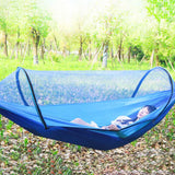 Person,260x150cm,Hammock,Netting,Mosquito,Automatic,Ultralight,Folding,Swing,Sleeping,Camping,Hiking,Travel,300kg