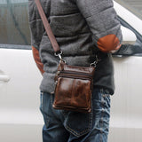 Leather,Messenger,Briefcase,Handbag,Travel,Cycling,Shoulder,Crossbody