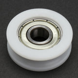 30x8mm,Bearing,Guide,Pulley,Embedded,Groove