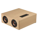 Loskii,Portable,Wooden,bluetooth,Speaker,Speaker,Alarm,Clock,Display,Column,Stereo,Speaker