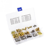 Suleve,116Pcs,Thread,Slotted,Sheath,Threaded,Jacket,Combination,Thread,Repair,Assortment