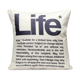 43x43cm,English,Letter,Fashion,Cotton,Linen,Pillow,Cushion,Decor