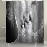 Black,White,Abstract,Curtains,Waterproof,Bathroom,Shower,Curtain,Toilet,Floor