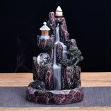 Backflow,Resin,Incense,Burner,Holder,Decorations