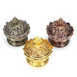 Alloy,Bronze,Incense,Burner,Incensory,Craft,Office,Decoration