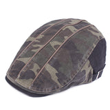 Men's,Camouflage,Cotton,Beret,Summer,Outdoor,Sunshade,Peaked,Forward,Adjustable