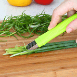 Honana,Stainless,Steel,Green,Onion,Slicer,Shredder,Cutter,Vegetable,Scallion,Shred