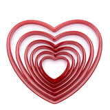 Heart,Shaped,plastic,cookie,cutter,biscuit,stamp,Sugarcraft,decorations