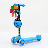 Children's,Folding,Scooter,Adjustable,Handlebar,Wheel,Balancing,Scooters