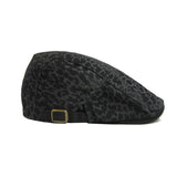 Unisex,Casual,Beret,Leopard,Forward,British