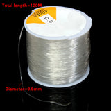 Crystal,String,Thread,Stretch,Elastic,Beading,Dichotomanthes,0.8mm