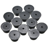 12pcs,25x20x15mm,Black,Rubber,Protector,Chair,Table,Crutch,Stools,Furniture