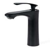 Matte,Black,Bathroom,Faucet,Basin,Mixer,Single,Handle