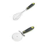 Piece,Cooking,Utensil,Stainless,Steel,Kitchen,Gadget,Nylon,Handles,Kitchen,Cookware