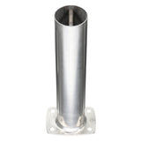 Stainless,Steel,Fishing,Holder,Flush,Mount,Polished,Degree,Narrow