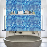 Loskii,H1379,Modern,Style,Adhesive,Wallpaper,Bathroom,Waterproof,Patch,Sticker