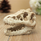 Dragon,Resin,Aquarium,Decoration,Crocodile,Skull,Resin,Ornament