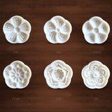 Patterns,Round,Flower,Mould,Baking,Autumn,Festival,Decoration