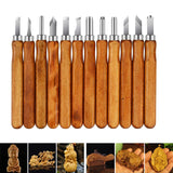 12Pcs,Carving,Wooden,Cutter,Manual,Lettering,Tools