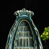 Ceramic,Mountain,Waterfall,Smoke,Backflow,Incense,Burner,Holder,Decorations