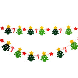 Christmas,Paperboard,Pennant,Flags,Banners,Hanging,Buntings,Garland,Banner,String,Party