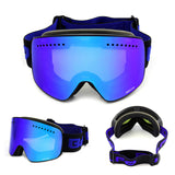 BOLLFO,Magnetic,Goggles,UV400,Double,Mountaineering,Glasses,Women,Snowmobile,Spectacles