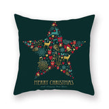 Christmas,Cushion,Cover,Green,Decor,Pillow,Cover,Throw,Pillowcase,Christmas,Decor