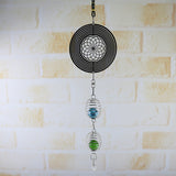 Chime,Hanging,Ornament,Spinner,Spiral,Rotating,Crystal,Decor