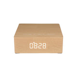 Loskii,Portable,Wooden,bluetooth,Speaker,Speaker,Alarm,Clock,Display,Column,Stereo,Speaker