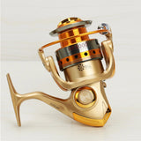 5.5:1,Spinning,Spool,Fishing,Aluminum,Freshwater,Right,Interchangeable