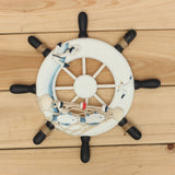 Wheel,Rudder,Nautical,Decoration,Beach,Hanging,Decorations