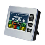 Loskii,Digital,Temperature,Hygrometer,Alarm,Clock,Calendar,Snooze,Backlit,Function