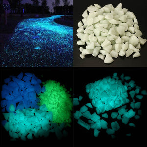 1000g,Artificial,Glowing,Rubbles,Garden,Flower,Decor,Landscape,Noctilucent,Stones