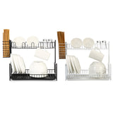 Layer,Stainless,Steel,Drainer,Cutlery,Holder,Kitchen