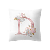 Simple,Nordic,Style,Alphabet,Pattern,Throw,Pillow,Cover,Creative,Pillow