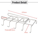 Hooks,Stainless,Steel,Kitchen,Storage,Cupboard,Hanging,Shelf,Hanger,Chest,Storage