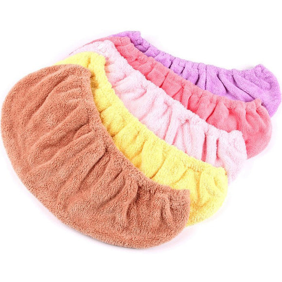 Honana,Bathroom,Coral,Elastic,Quick,Drying,Towel,Drying,Salon,Towel