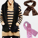 Unisex,Charging,Heating,Velvet,Windproof,Outdoor,Casual,Heated,Scarf