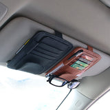 Multiple,Layers,Glasses,Folder,Leather,Visor,Holder,Storage