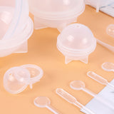 15Pcs,Sphere,Silicone,Epoxy,Molds,Round,Jewelry,Candle,Resin,Mould,Tools