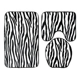 Toilet,Zebra,Pattern,Carpet,Fabric,Printing,Bathroom,Floor