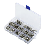 Suleve,M4SH4,180Pcs,Stainless,Steel,Screw,Socket,Assortment