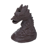 Dragon,Backflow,Incense,Burner,Auspicious,Glass,Cover,Tearoom,Ornaments,Ceramic,Crafts,Decor,Incense,Stove,Wedding