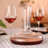 Circle,Round,Crystal,Decanter,Bottles,Decanter,Crystal,Glass,Pourer,Carafe,Aerator