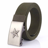 ENNIU,125cm,3.4cm,Width,Nylon,Waist,Belts,Tactical,Quick,Unlock,Inserting,Metal,Buckle,Waist