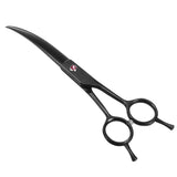 Professional,Stainless,Steel,Grooming,Scissors,Curved,Haircut,Shears"