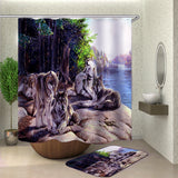 Waterproof,Shower,Curtain,Bathroom,Toilet,Cover,Pedestal