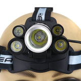 BIKIGHT,1700LM,Modes,18650,Rechargeable,Headlamp,Whistle