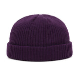 Unisex,Solid,Color,Knitted,Skull,Beanie