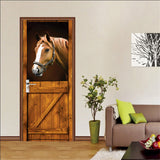 Adhesive,Mural,Decals,Horse,Sticker,Decor,77x200cm